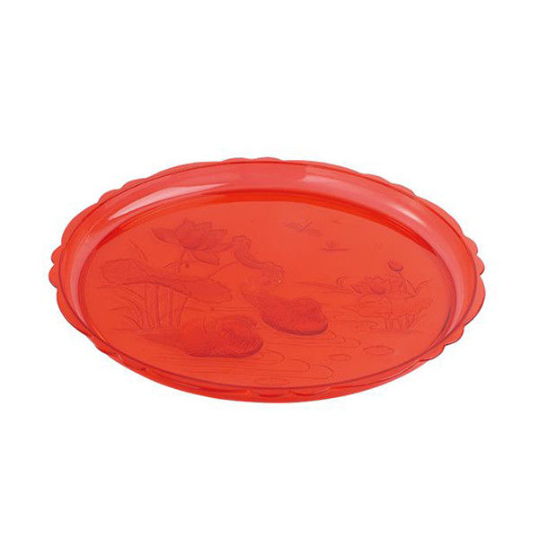多彩な世帯のプラスチック サービングの皿のためのABS注入によって形成されるプラスチック皿